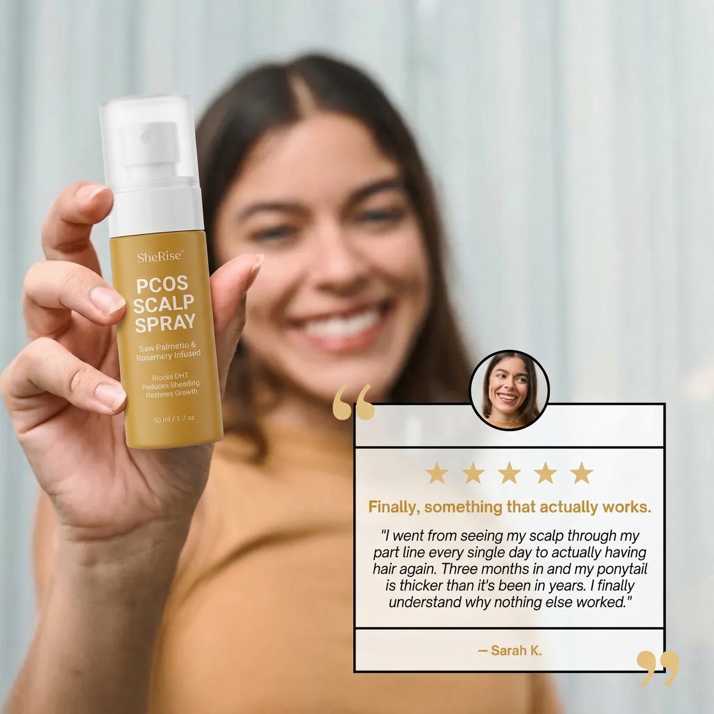 SheRise™ PCOS Hair Spray